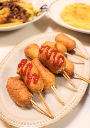 最強おやつ♪ミニアメリカンドック-レシピのメイン写真