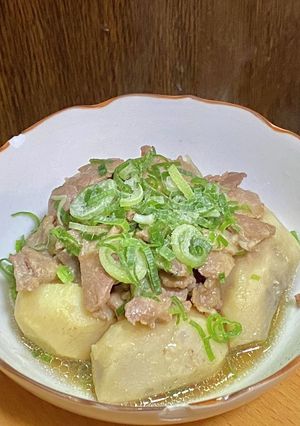 里芋と牛コマ切れの甘辛煮-レシピのメイン写真