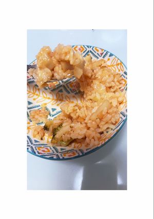 残り物で！キムチリゾット-レシピのメイン写真