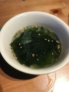 簡単ワカメスープ-レシピのメイン写真