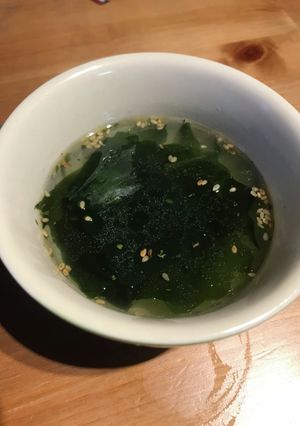 簡単ワカメスープ-レシピのメイン写真