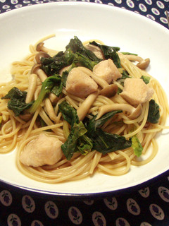 和風、ホウレン草ときのことパスタ-レシピのメイン写真