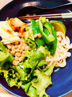【ズボラ飯】火を使わない病みつきうどん-レシピのメイン写真