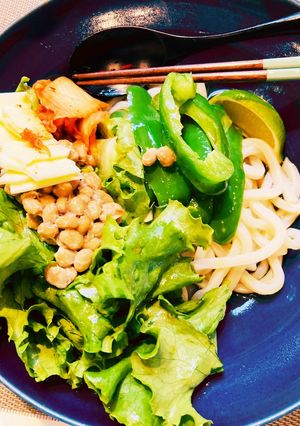 【ズボラ飯】火を使わない病みつきうどん-レシピのメイン写真