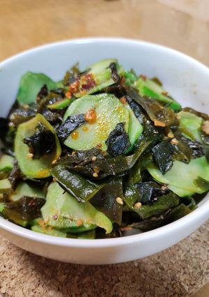 新ワカメの中華風？炒め物-レシピのメイン写真