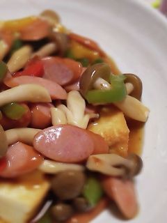 簡単◎厚揚げパプリカのあんかけ-レシピのメイン写真