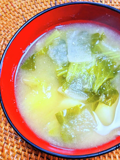 白菜と大根・じゃがいもの味噌汁-レシピのメイン写真