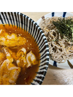 ズボラでもできる旨辛つけ蕎麦-レシピのメイン写真