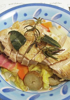 鶏胸肉と冬野菜のブレゼ-レシピのメイン写真