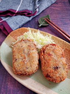 お魚嫌いも食べやすい♪さば缶コロッケ-レシピのメイン写真