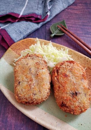 お魚嫌いも食べやすい♪さば缶コロッケ-レシピのメイン写真