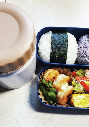 ☆中学生息子の応援弁当☆-レシピのメイン写真