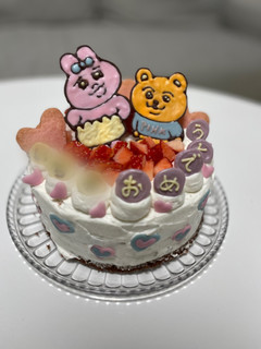 おぱんちゅうさぎ 誕生日ケーキ-レシピのメイン写真