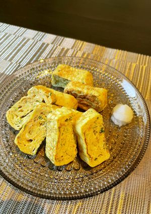 ★お好み焼き風 厚焼き卵★-レシピのメイン写真