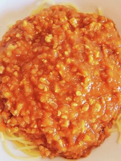 ☆給食のミートソース☆-レシピのメイン写真