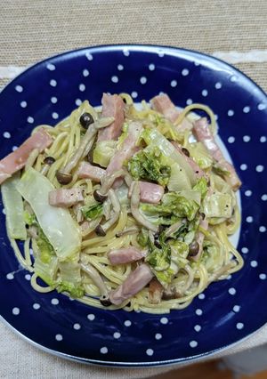 生クリームとクリームチーズのパスタ-レシピのメイン写真