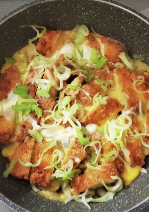 《ササミかつde親子カツ丼》-レシピのメイン写真