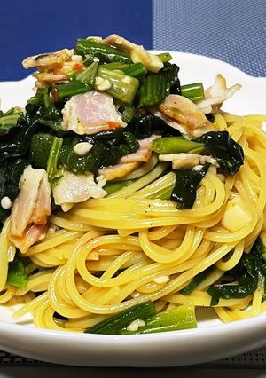 シン、鍋一ペペロンチーノ〜豆板醤仕上げ〜-レシピのメイン写真