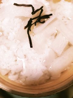 大根の浅漬茶漬け-レシピのメイン写真