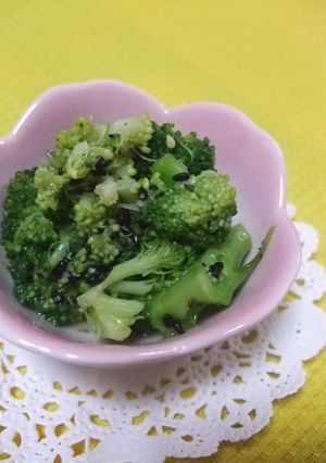 納豆のたれで!手抜き胡麻和え☺-レシピのメイン写真