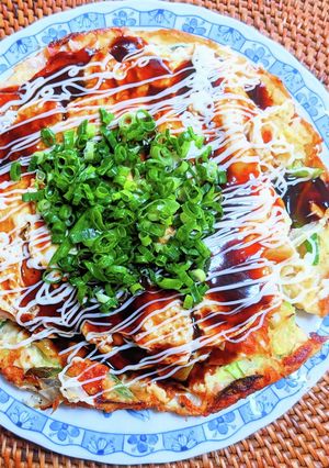 味付きロース肉のお好み焼き-レシピのメイン写真