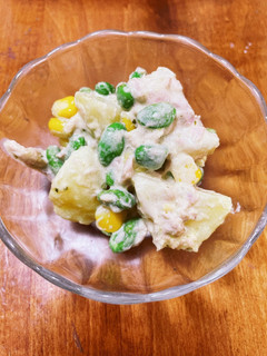 ごろっと野菜のツナバジルサラダ-レシピのメイン写真
