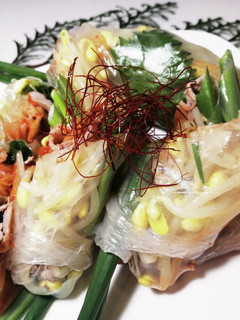 韓国風生春巻-レシピのメイン写真