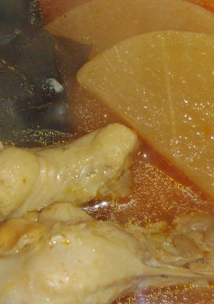 和韓折衷♪鶏肉と大根の煮物♪-レシピのメイン写真