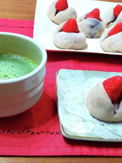 簡単! いちご大福-レシピのメイン写真