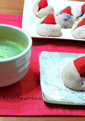 簡単! いちご大福-レシピのメイン写真
