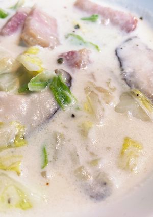 白菜とベーコンのクリーム煮-レシピのメイン写真
