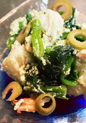 イタリアン白あえ　バジルソース-レシピのメイン写真