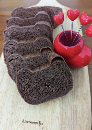 ココアのねこねこ食パン-レシピのメイン写真