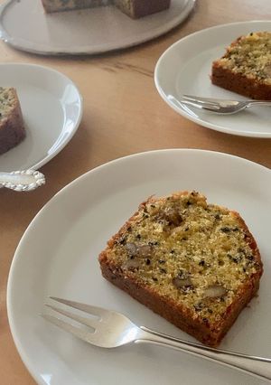 *味噌とくるみのケーキ*-レシピのメイン写真