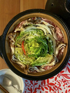 *鶏肉&豚肉のうま味たっぷり白菜鍋*-レシピのメイン写真