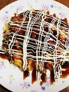 玉ねぎでお好み焼き♡-レシピのメイン写真