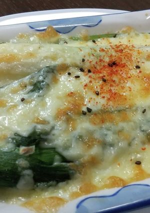 葉玉葱のチーズ焼き-レシピのメイン写真