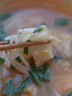 癖になるうまさ とろーりもちキムスープ-レシピのメイン写真