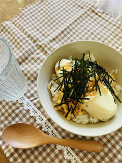 お一人様のお豆腐丼❤️-レシピのメイン写真