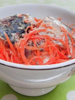 *サバ缶でキャロットラペ*-レシピのメイン写真