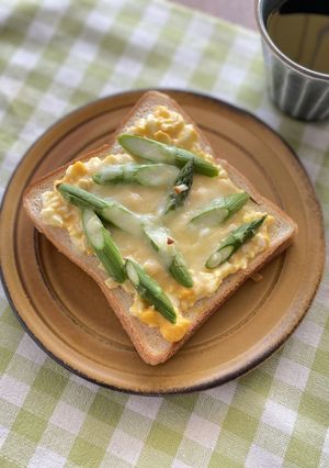 アスパラチーズトースト-レシピのメイン写真