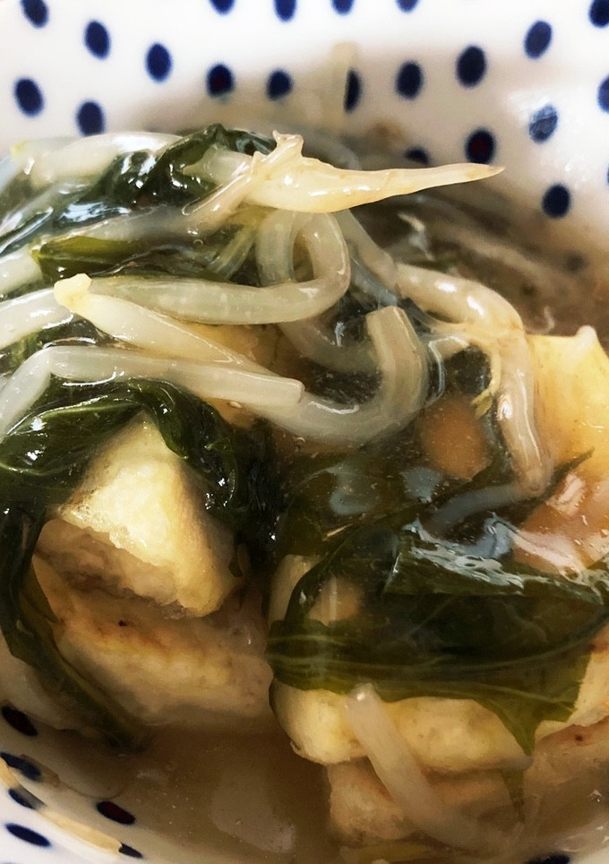 鍋の残り野菜で！揚げない揚げ出し豆腐-レシピのメイン写真