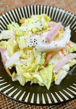 白菜大量消費!白菜コールスローサラダ-レシピのメイン写真