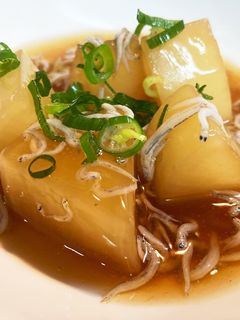 大根とシラスの煮物-レシピのメイン写真