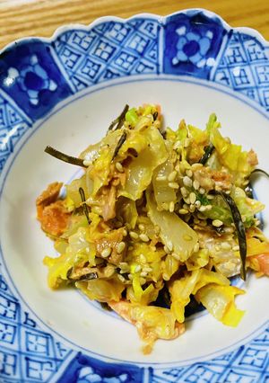 白菜大量消費　白菜の塩昆布和え-レシピのメイン写真