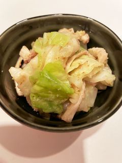 レンジで☆キャベツとエリンギのごま和え-レシピのメイン写真