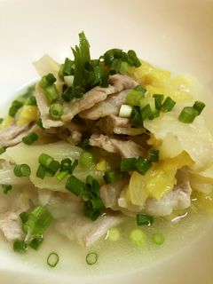 白菜と豚バラの重ね蒸し-レシピのメイン写真