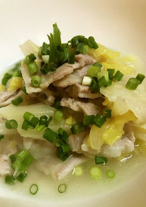 白菜と豚バラの重ね蒸し-レシピのメイン写真