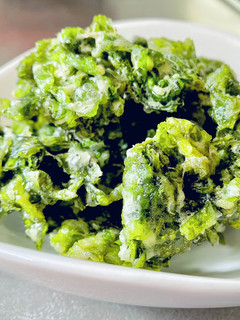 磯の風味絶品・あおさ海苔の天ぷら-レシピのメイン写真