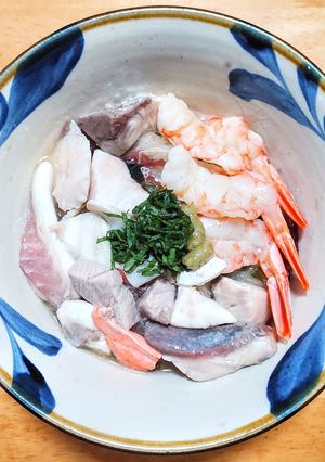 見切り品の刺身であんかけ丼-レシピのメイン写真